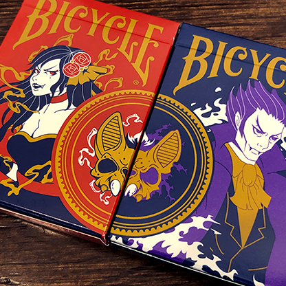 Bicycle Vampire The Darkness Playing Cards-Playing Cards-Wondercraft