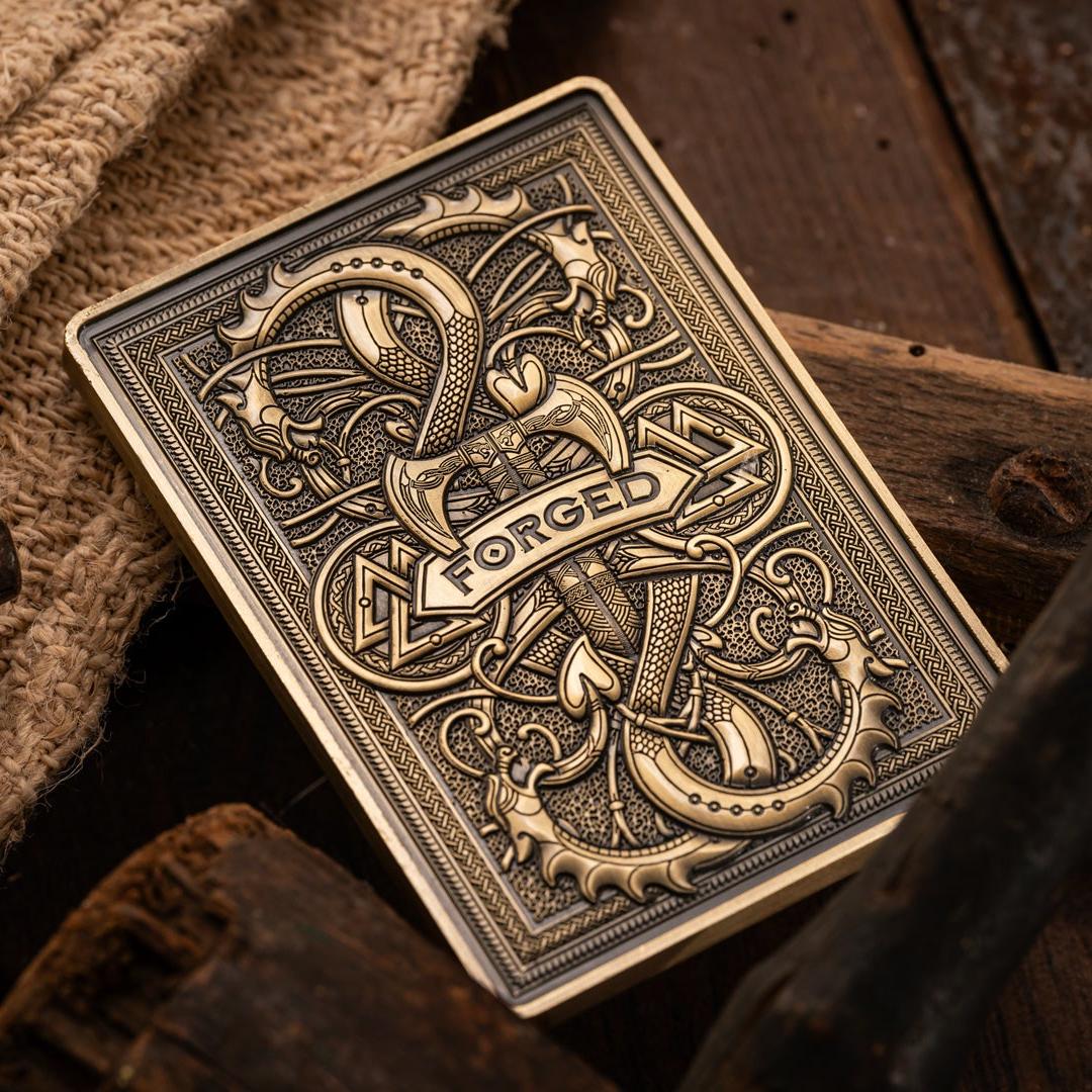 Forged Metal Card-Playing Cards-Wondercraft