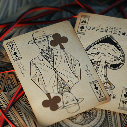 Oppenheimer Radiance Playing Cards by Room One-Playing Cards-Wondercraft