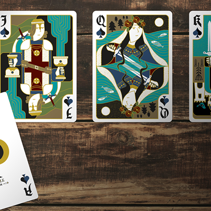 Secret Tale Black Knight Playing Cards-Playing Cards-Wondercraft