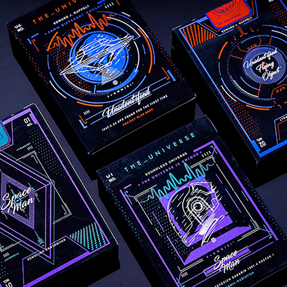The Universe Space Man Edition Playing Cards by Jiken & Jathan-Playing Cards-Wondercraft
