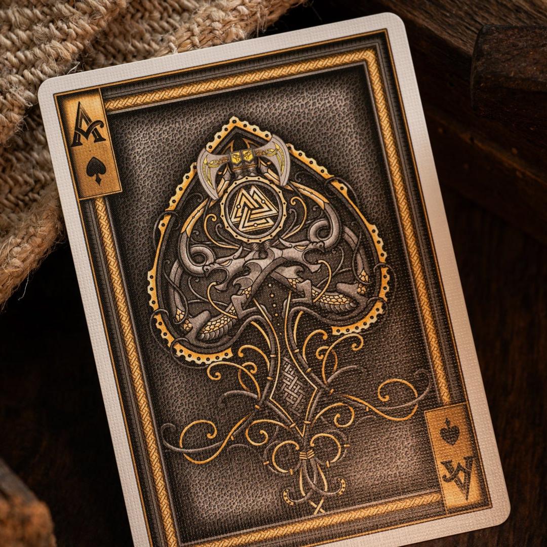 Viking Fury - Standard-Playing Cards-Wondercraft