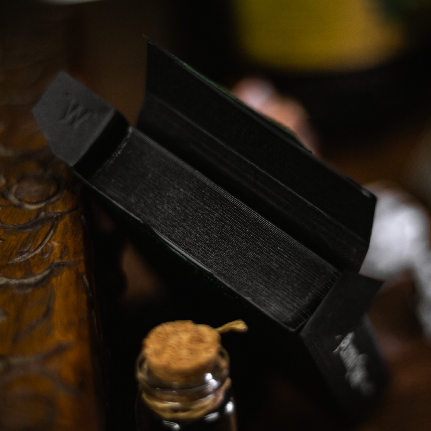 Wonder Playing Cards - Emerald - Black Gilded-Playing Cards-Wondercraft