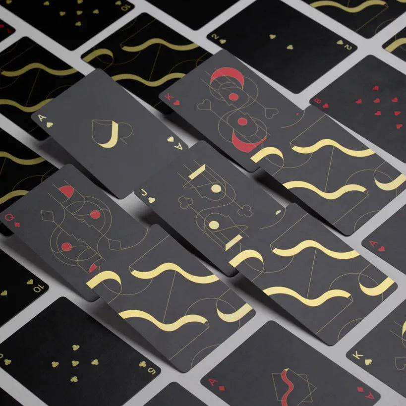 Balance, Black Edition, Art of Play-Playing Cards-Wondercraft