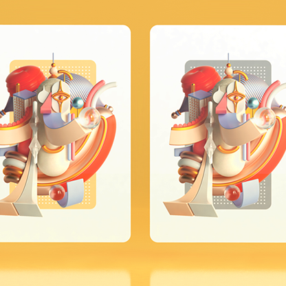 Bicycle Surrealism Playing Cards by Riffle Shuffle-Playing Cards-Wondercraft