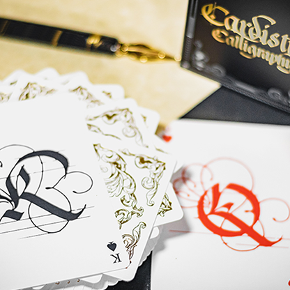 Cardistry x Calligraphy Golden Foil Limited Edition Playing Cards-Playing Cards-Wondercraft