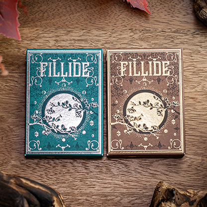 Fillide: A Sicilian Folk Tale Playing Cards (Terra) by Jocu-Playing Cards-Wondercraft