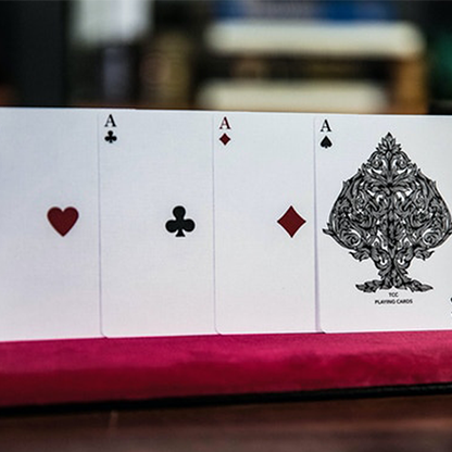 Luxury Sword T (red) Playing Cards by TCC-Playing Cards-Wondercraft