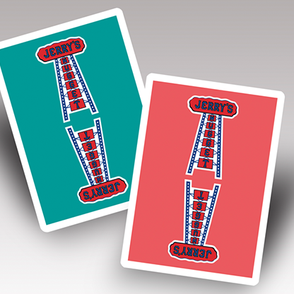 Modern Feel Jerry's Nuggets (Coral)-Playing Cards-Wondercraft