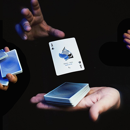 Mono - Xero: Chroma Edition (Blue) Playing Cards-Playing Cards-Wondercraft
