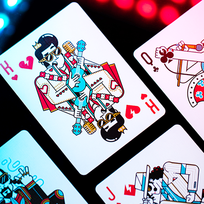 Pop Star Playing Cards by Riffle Shuffle-Playing Cards-Wondercraft
