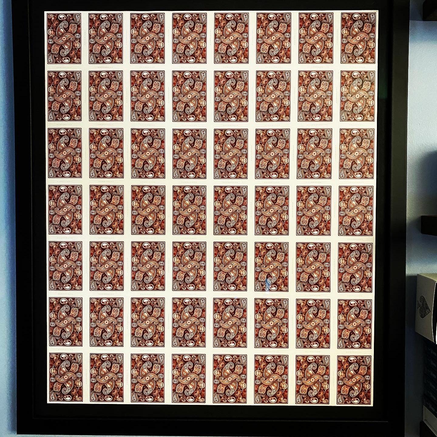 Scarlet Wonder - Uncut Sheet-Playing Cards-Wondercraft