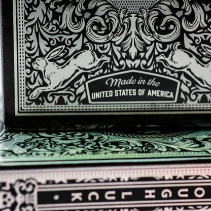 Tough Luck - Shadows - Black Gilded-Playing Cards-Wondercraft