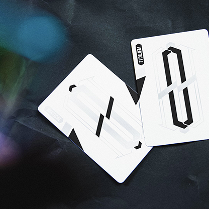 Vertical (Black) Playing Cards-Playing Cards-Wondercraft