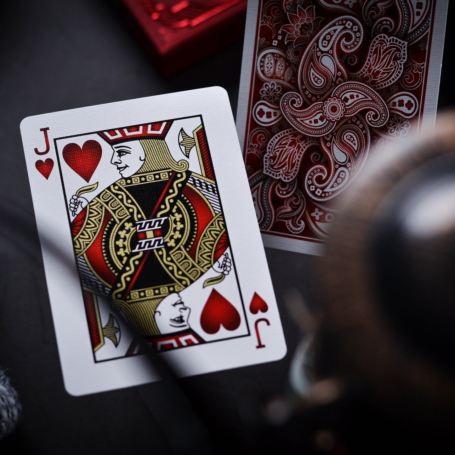 Wonder Playing Cards - Scarlet-Playing Cards-Wondercraft