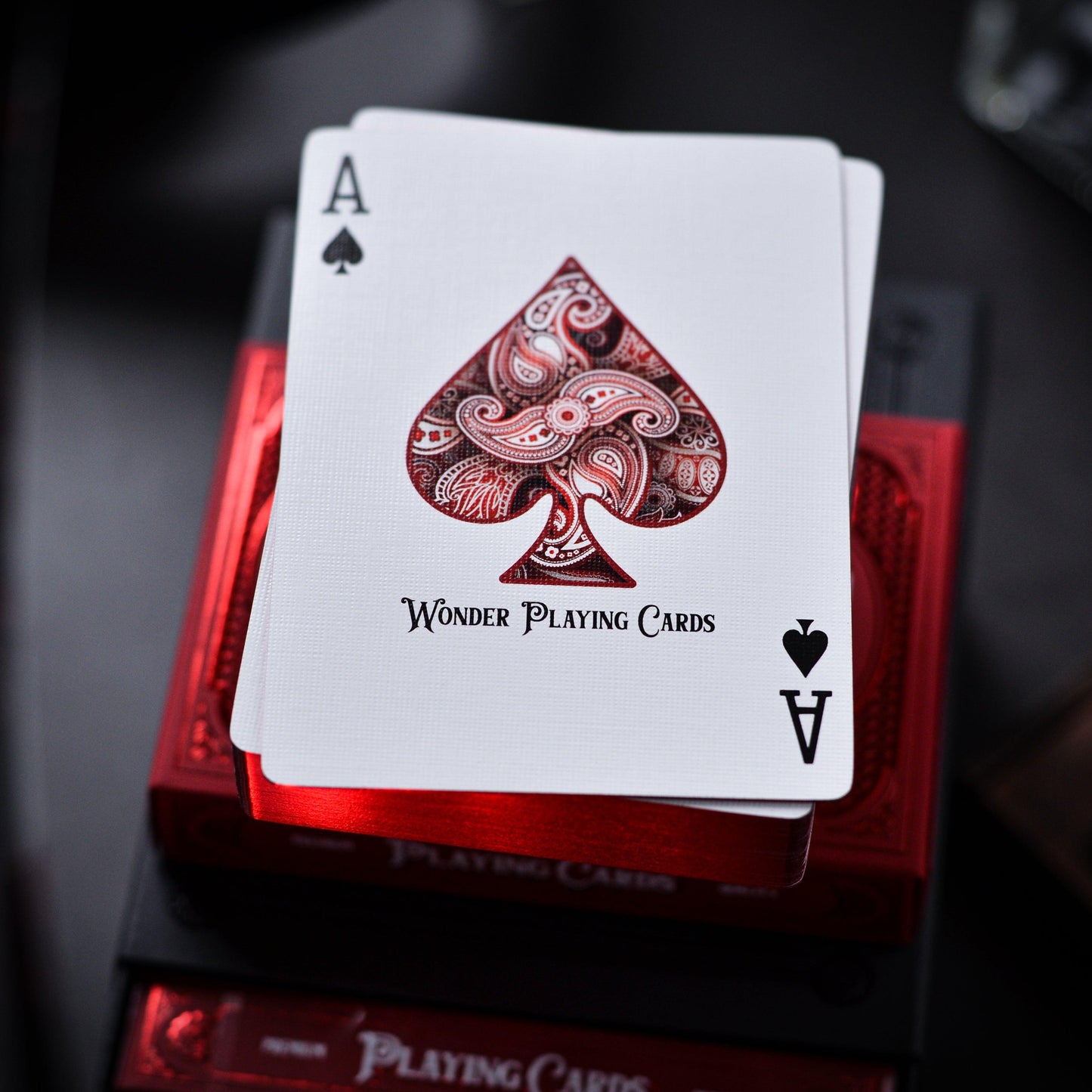 Wonder Playing Cards - Scarlet Collector Set-Playing Cards-Wondercraft
