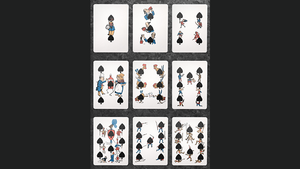 Eclipse Comic (Red) Vintage Transformation Playing Cards