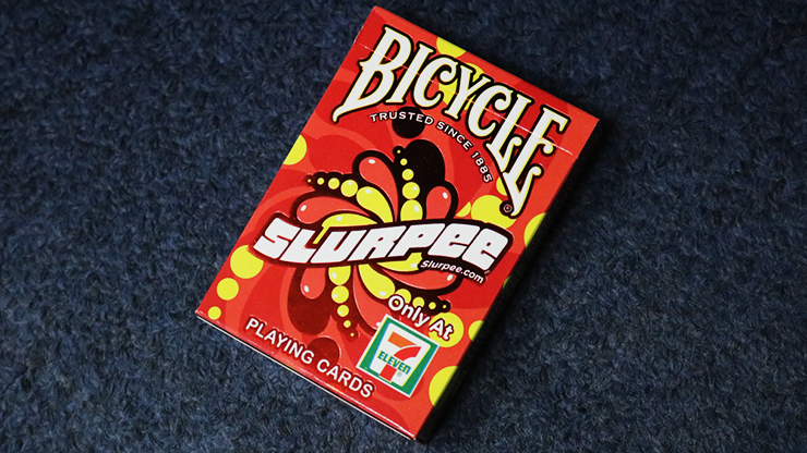 Bicycle 7-Eleven Slurpee 2020 (Red) Playing Cards