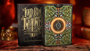 The Lord of the Rings - Two Towers Playing Cards (Gilded Edition) by Kings Wild