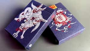 Sumi Kitsune Myth Maker (Blue Tuck) Playing Cards by Card Experiment
