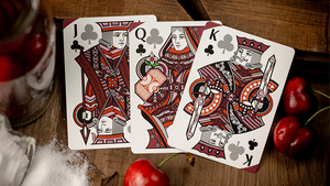 Gilded Cherry Pi Playing Cards by Kings Wild Project