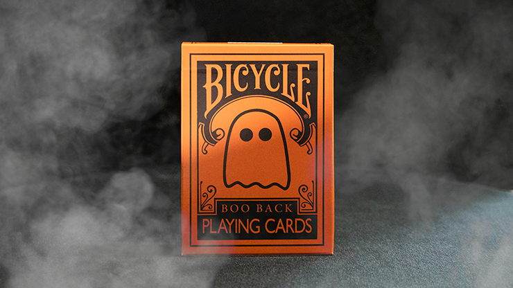 Bicycle Boo Back Playing Cards (Grey)