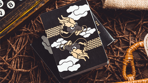 The Dragon (Black Gilded) Playing Cards