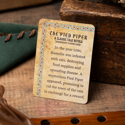 Pied Piper Playing Cards - Accessories-Playing Cards-Wondercraft