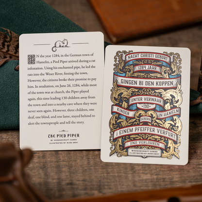 Pied Piper Playing Cards - Hameln Edition