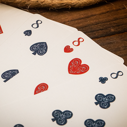 Babylon (Cerulean Blue) Playing Cards by Riffle Shuffle-Playing Cards-Wondercraft