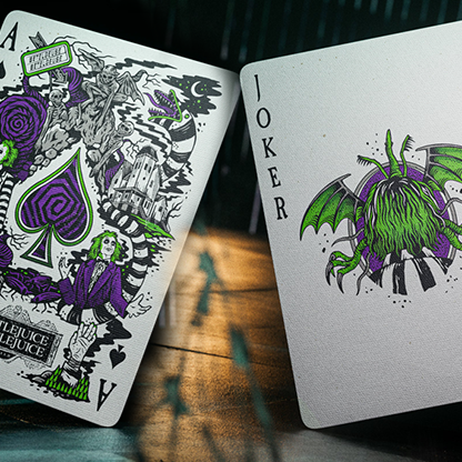 Beetlejuice Playing Cards by theory11-Playing Cards-Wondercraft