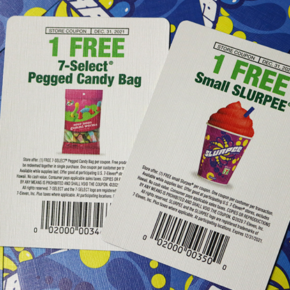 Bicycle 7-Eleven Slurpee 2020 (Blue) Playing Cards-Playing Cards-Wondercraft