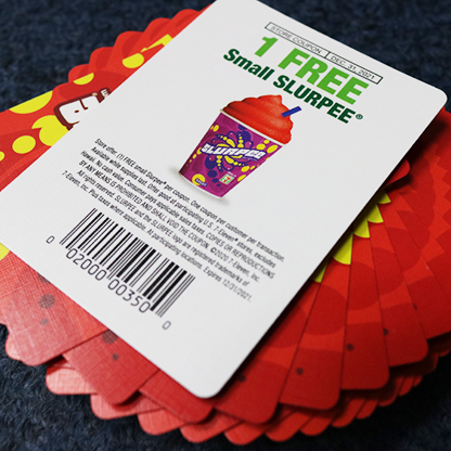 Bicycle 7-Eleven Slurpee 2020 (Red) Playing Cards-Playing Cards-Wondercraft