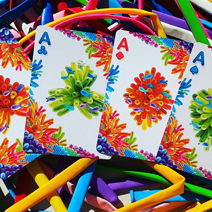 Bicycle Balloon Stripper (Ocean) Playing Cards-Playing Cards-Wondercraft