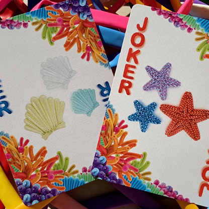 Bicycle Balloon Stripper (Ocean) Playing Cards-Playing Cards-Wondercraft