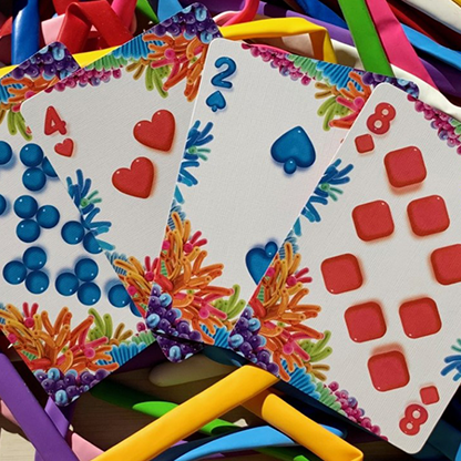 Bicycle Balloon Stripper (Ocean) Playing Cards-Playing Cards-Wondercraft