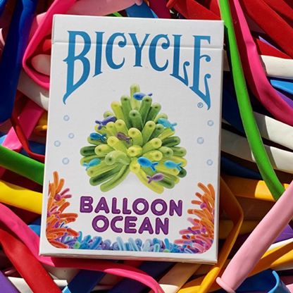 Bicycle Balloon Stripper (Ocean) Playing Cards-Playing Cards-Wondercraft