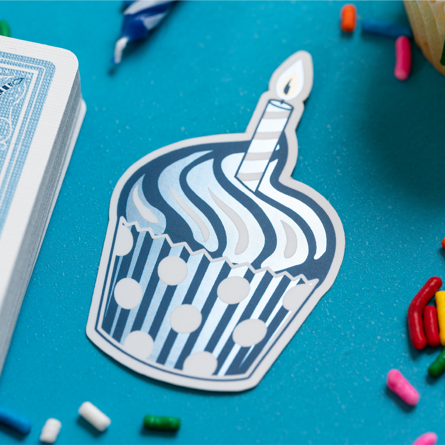 Bicycle Birthday Back - by Wondercraft-Playing Cards-Wondercraft