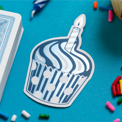 Bicycle Birthday Back - by Wondercraft-Playing Cards-Wondercraft