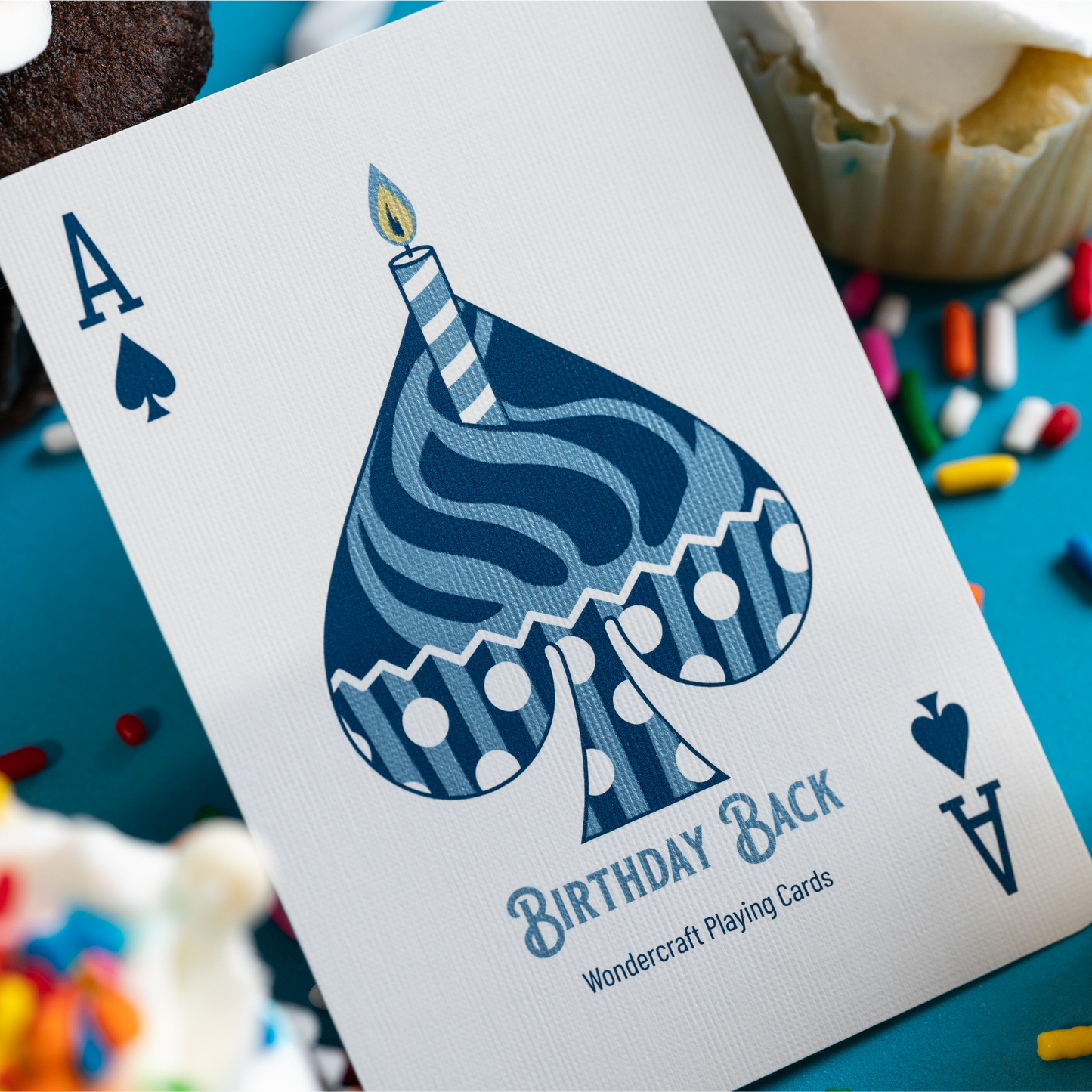 Bicycle Birthday Back - by Wondercraft-Playing Cards-Wondercraft