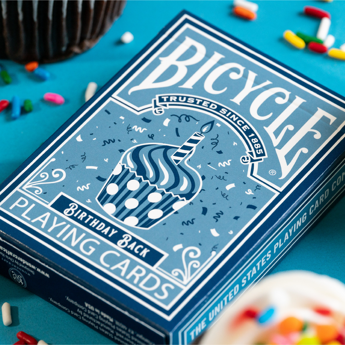 Bicycle Birthday Back - by Wondercraft-Playing Cards-Wondercraft