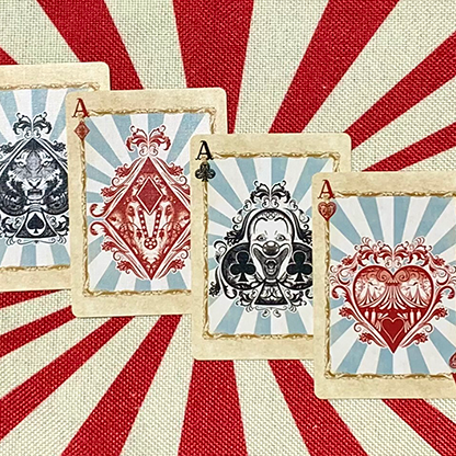 Bicycle Circus Nostalgic Playing Cards-Playing Cards-Wondercraft