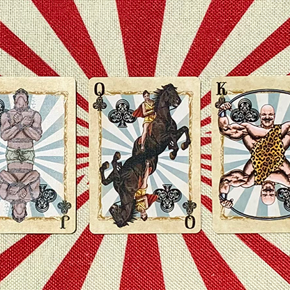 Bicycle Circus Nostalgic Playing Cards-Playing Cards-Wondercraft
