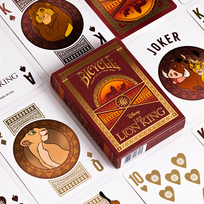 Bicycle Disney Lion King Playing Cards by US Playing Co-Playing Cards-Wondercraft