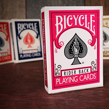 Bicycle Fuchsia Playing Cards by US Playing Card Co-Playing Cards-Wondercraft
