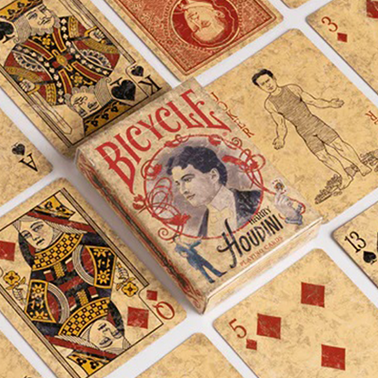 Bicycle Harry Houdini Playing Cards by Collectible Playing Cards-Playing Cards-Wondercraft