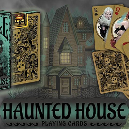 Bicycle Haunted House Playing Cards by Collectable Playing Cards-Playing Cards-Wondercraft