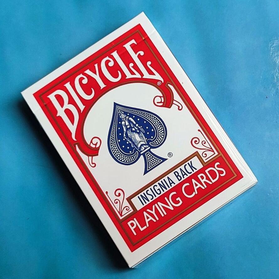 Bicycle Insignia Back-Playing Cards-Wondercraft
