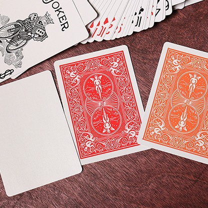 Bicycle Orange Playing Cards by US Playing Card Co-Playing Cards-Wondercraft