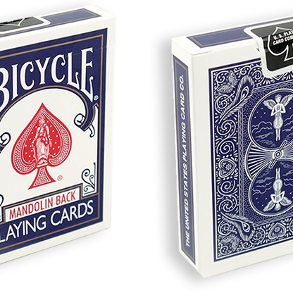 Bicycle Playing Cards 809 Mandolin Blue by USPCC-Playing Cards-Wondercraft